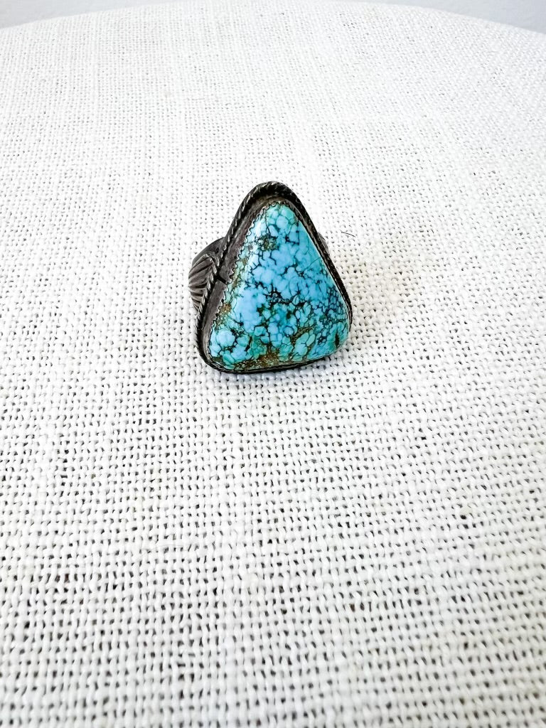 Large Vintage Turquoise Statement Ring