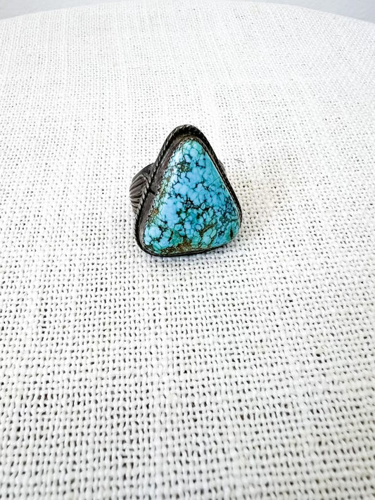 Large Vintage Turquoise Statement Ring