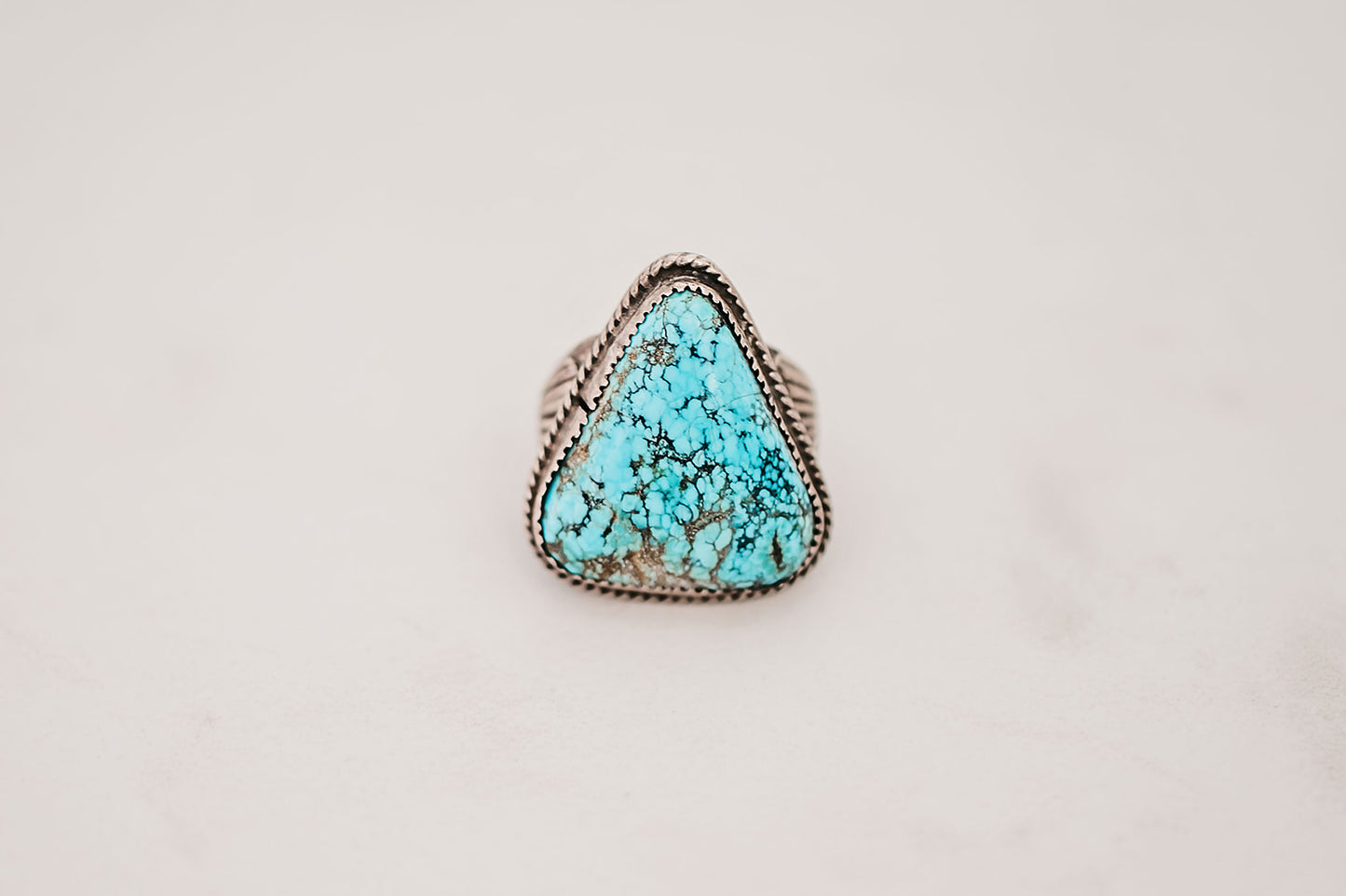 Large Vintage Turquoise Statement Ring